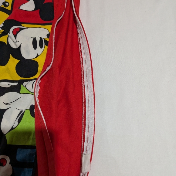 VTG Mickey Mouse Color Block Pillowcase Zipper Walt Disney Season 5 Bedding - Picture 7 of 7